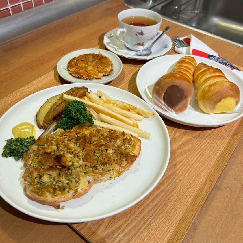 2025/4/26開催 鶏むね肉のパン粉焼きパセリソース🍴